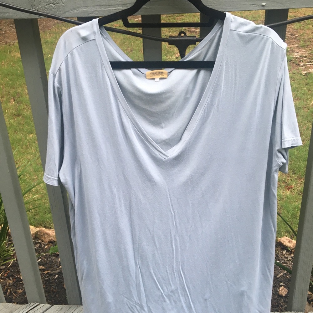 Light blue short sleeve Piko!